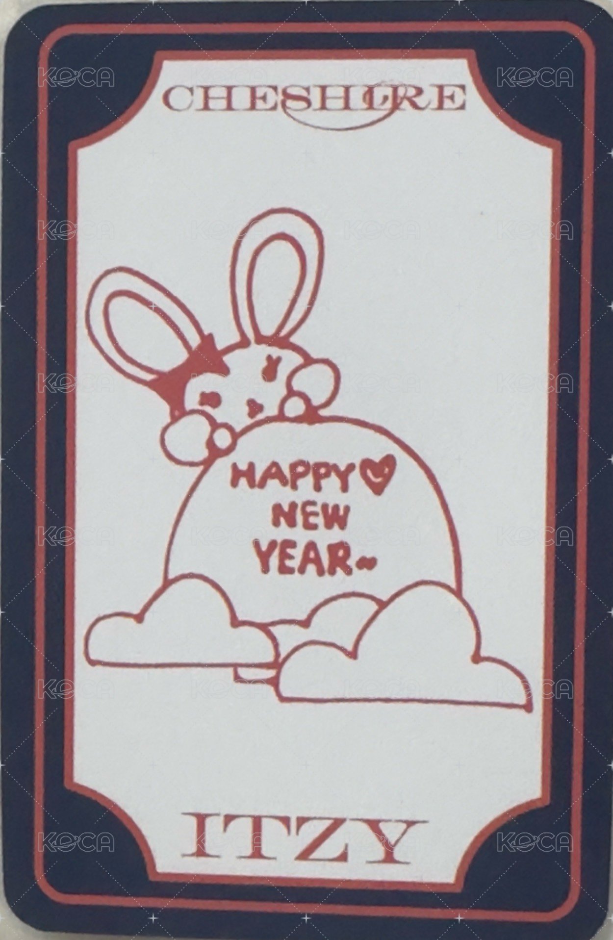 CHESHIRE sw 3.0 幸運卡  背面