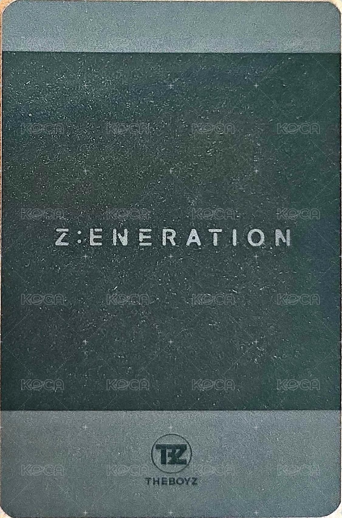 THE BOYZ 2ND WORLD TOUR : ZENERATION 周邊卡 氛圍燈 背面