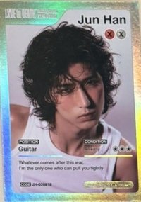 LXVE to DEATH 專輯卡 Trading card