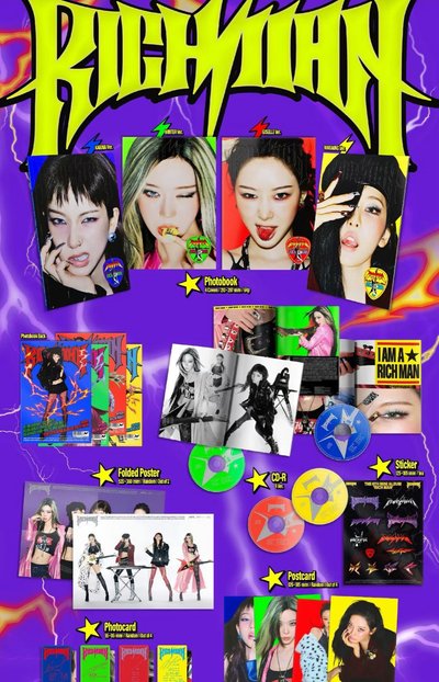 非現貨 Rich Man專輯 Energy ver. 冬寧版 全新未拆專