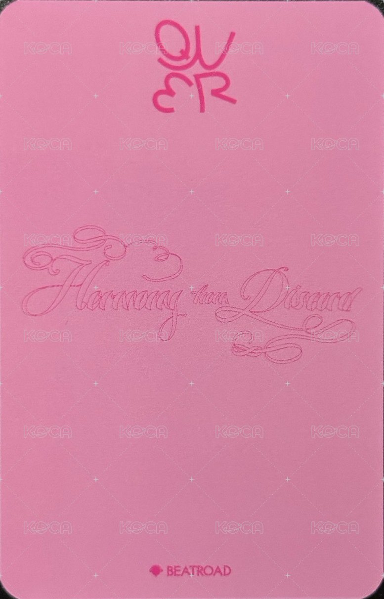 出道 br 線上1.0 簽售卡  背面