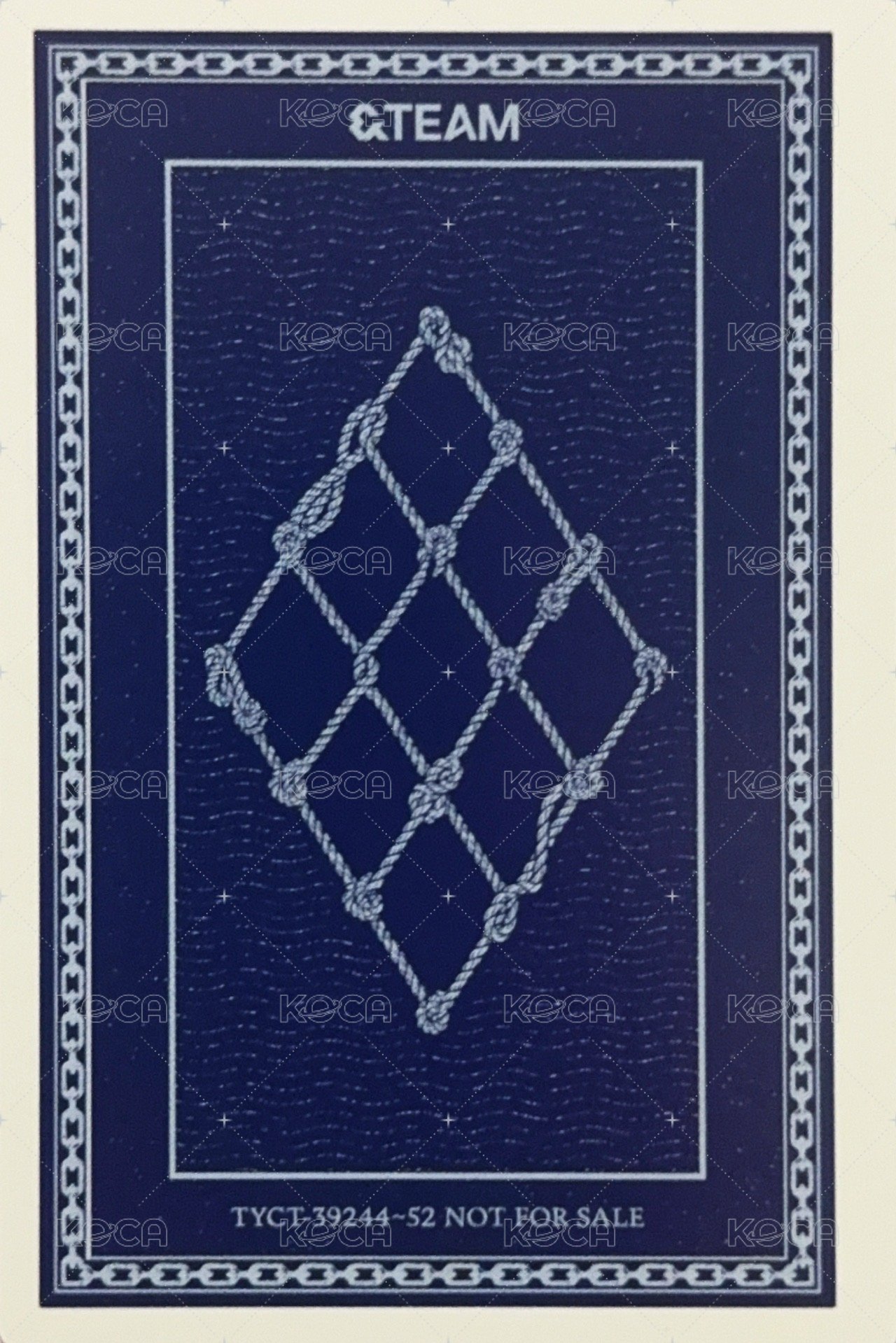 青嵐 (Aoarashi) 專輯卡 單封專卡D 背面