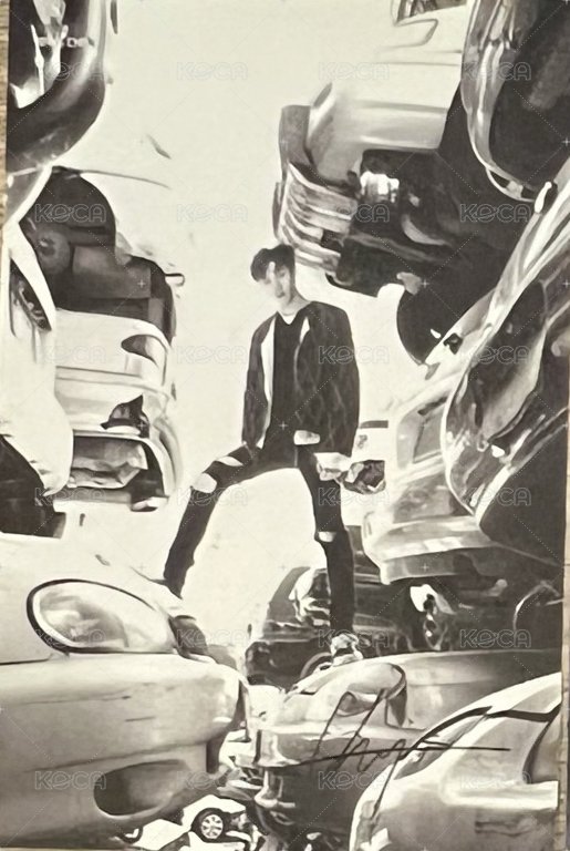 I am NOT 明信片 預購禮 正面