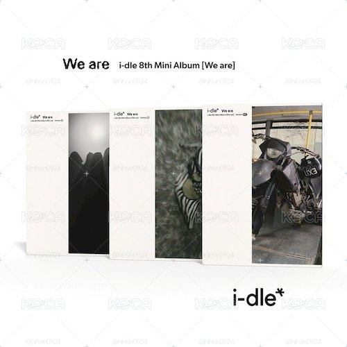 I-dle 迷八《we are》 普版未拆專