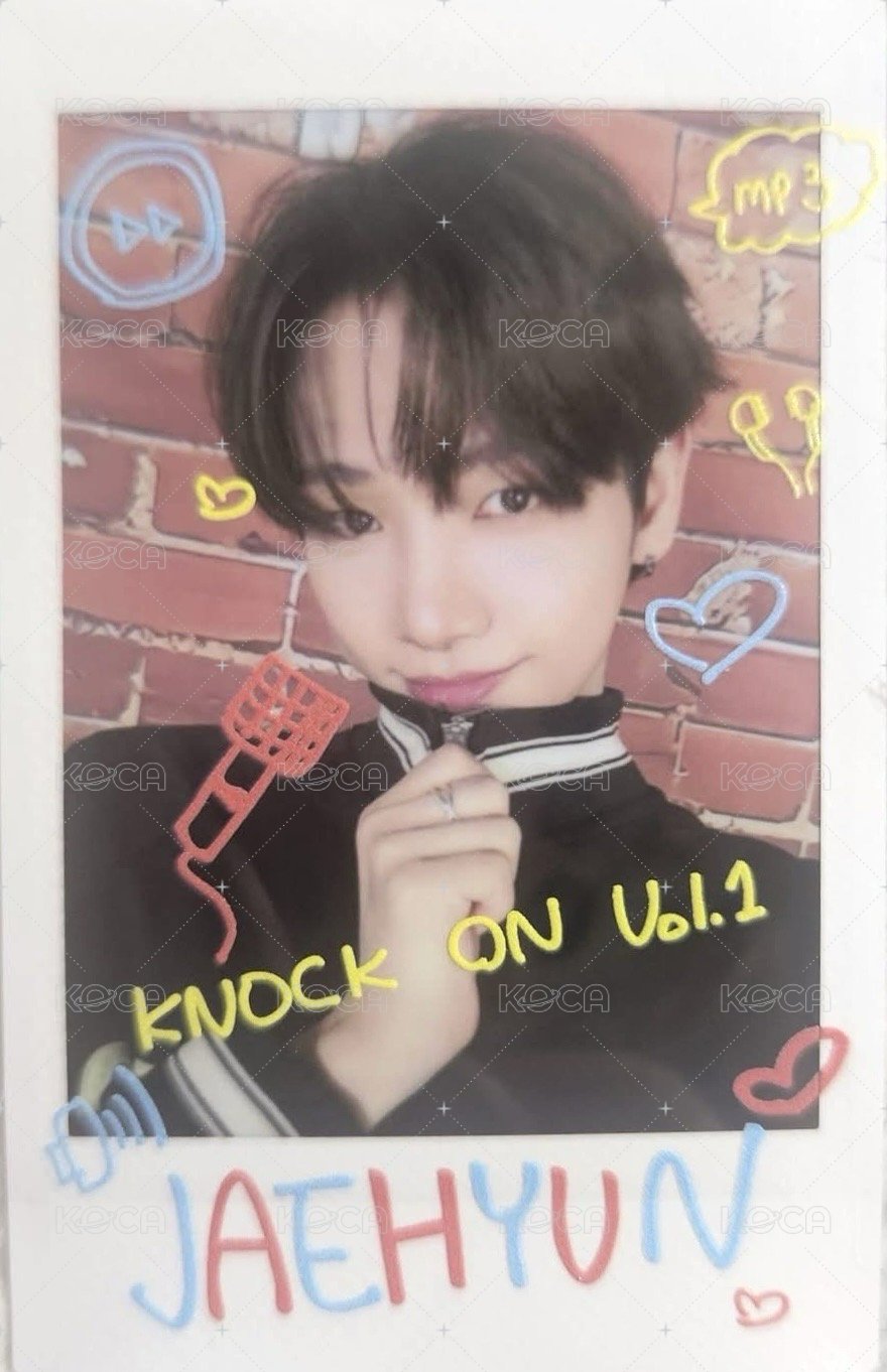 Knock On 巡迴 隨機卡 日巡 塗鴉 拍立得 正面