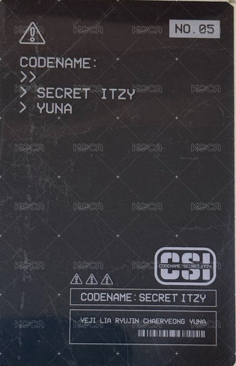 CSI 隨機卡 No.5 背面