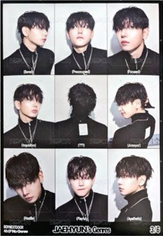 No Genre 專輯卡 隨機貼紙3 正面