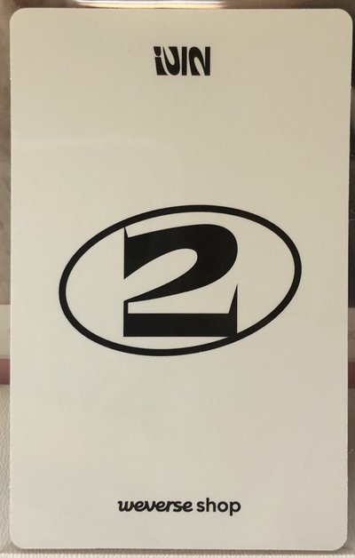2 Weverse 1.0閃卡