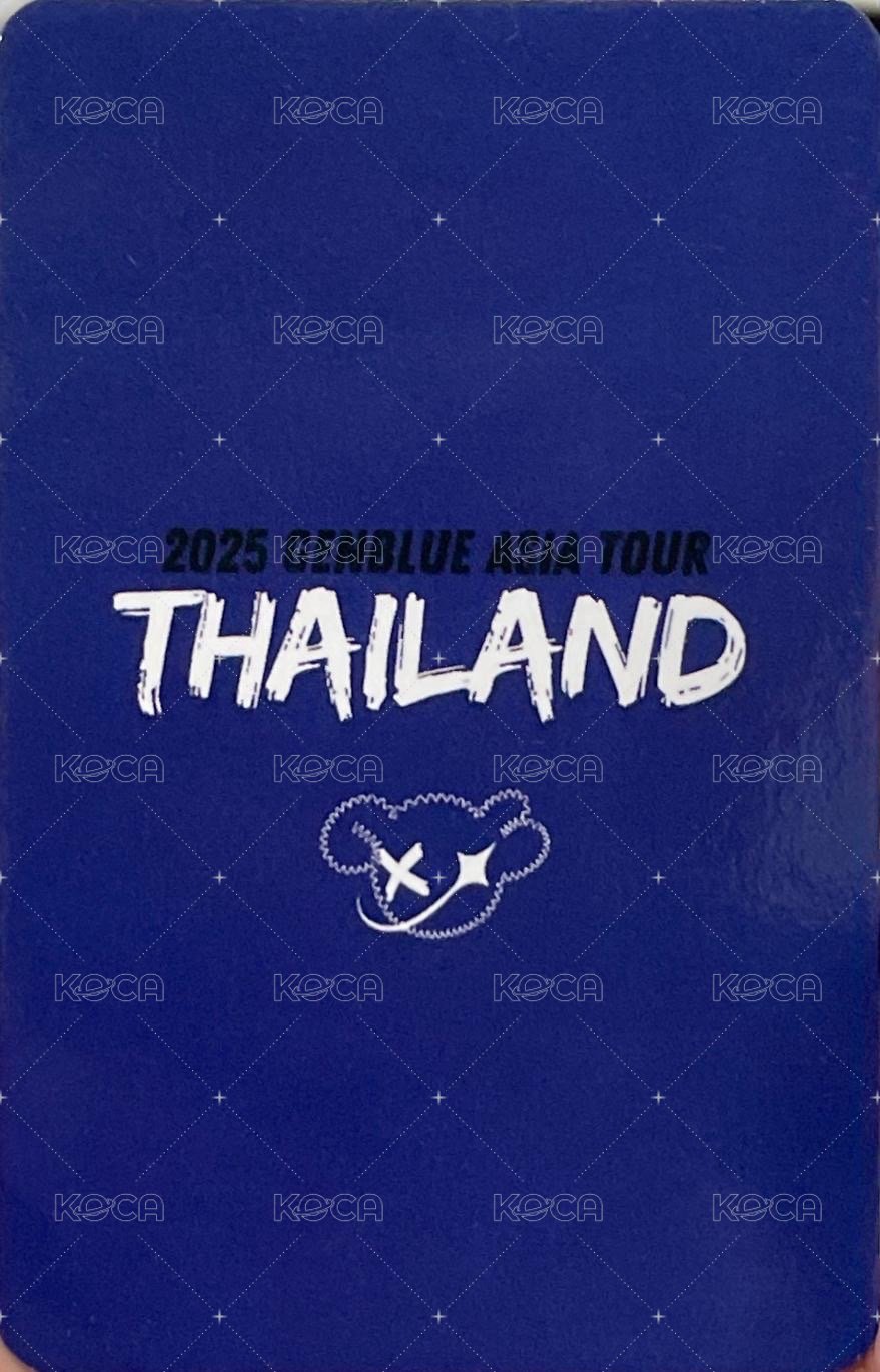 GENBLUE ACT LIKE THAT 亞洲巡迴最終站 任務卡 泰國 ver. 背面