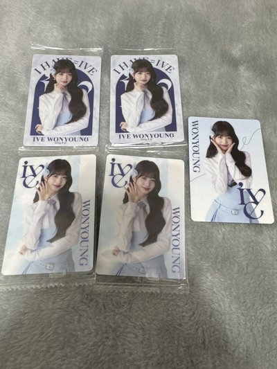 IVE 員瑛 餅乾卡