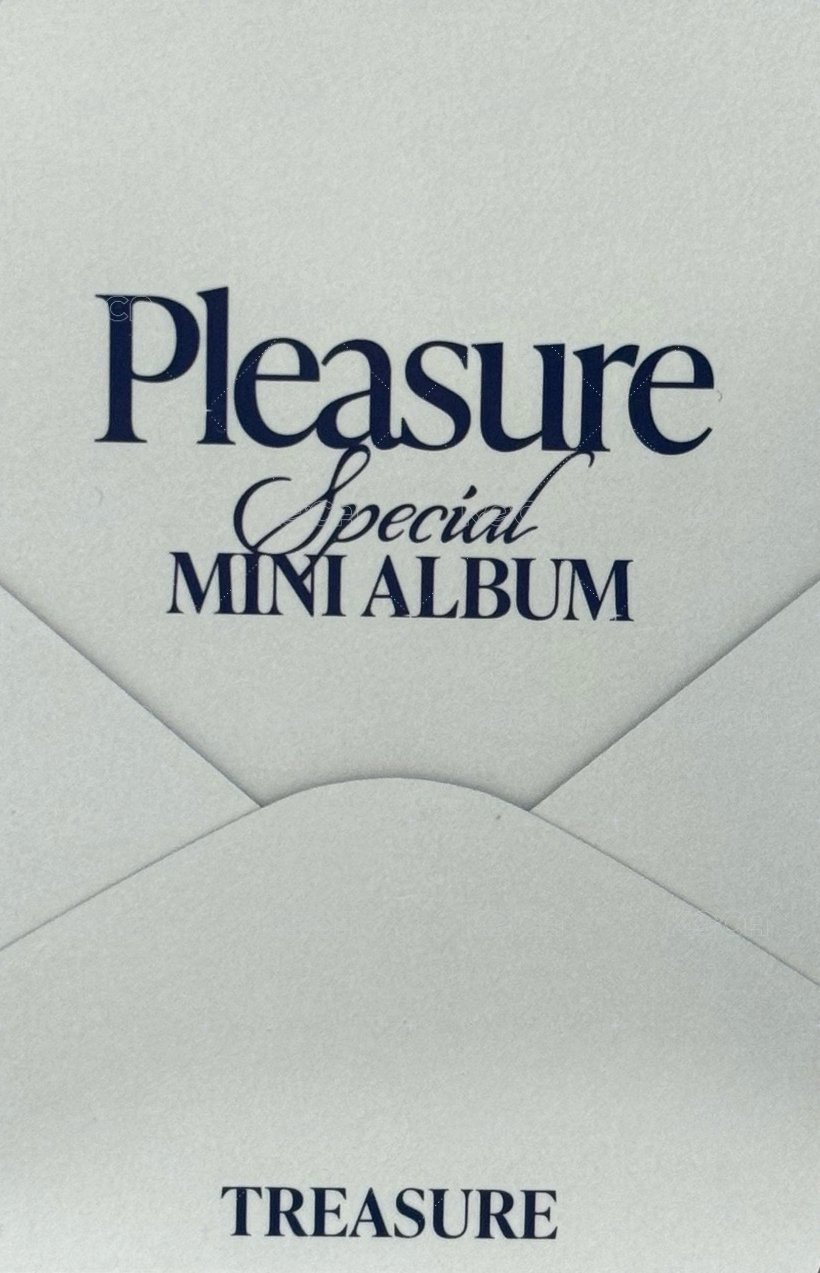 PLEASURE   特典卡 日本FAN CON見送 特典卡（藍版） 背面