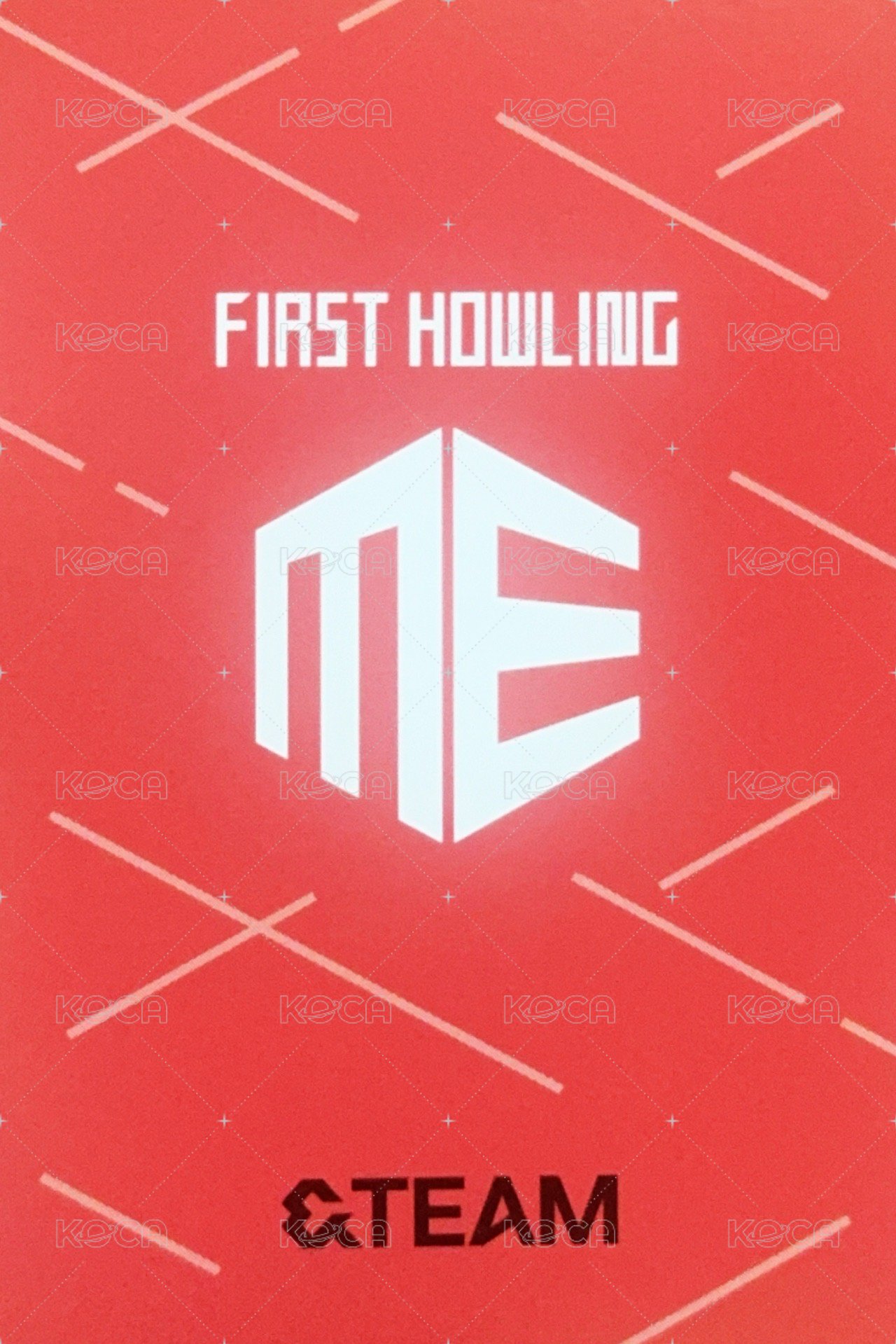 ME 專輯卡 單封專卡 背面