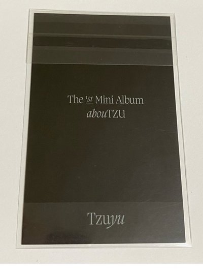 TWICE 周子瑜 特典卡