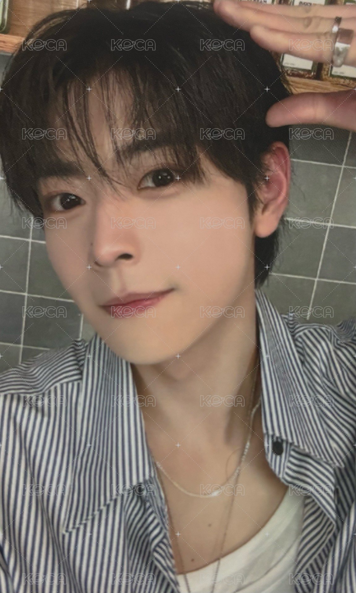 SEVENTOEIGHT 1st single km 1.0 簽售卡  正面