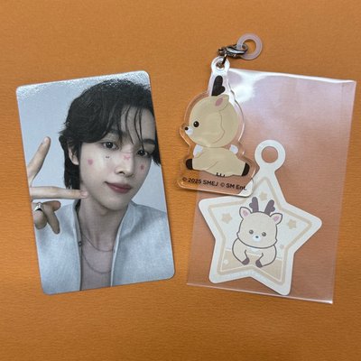 成燦 日巡滿額卡+RIIZE PARK CAFE吊飾