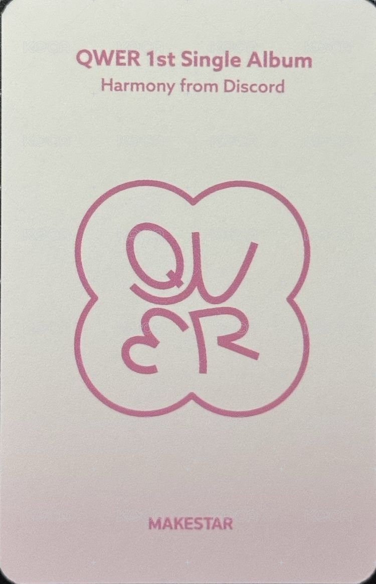 出道 ms 線下 1.0 簽售卡  背面