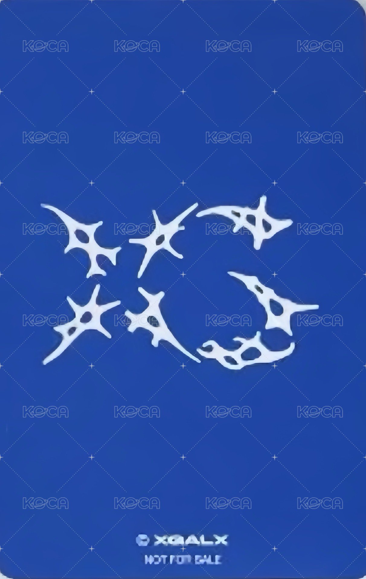 AWE k4 幸運卡  背面