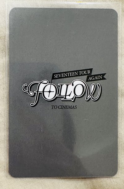 韓國CGV第四週電影卡 Woozi 李知勳