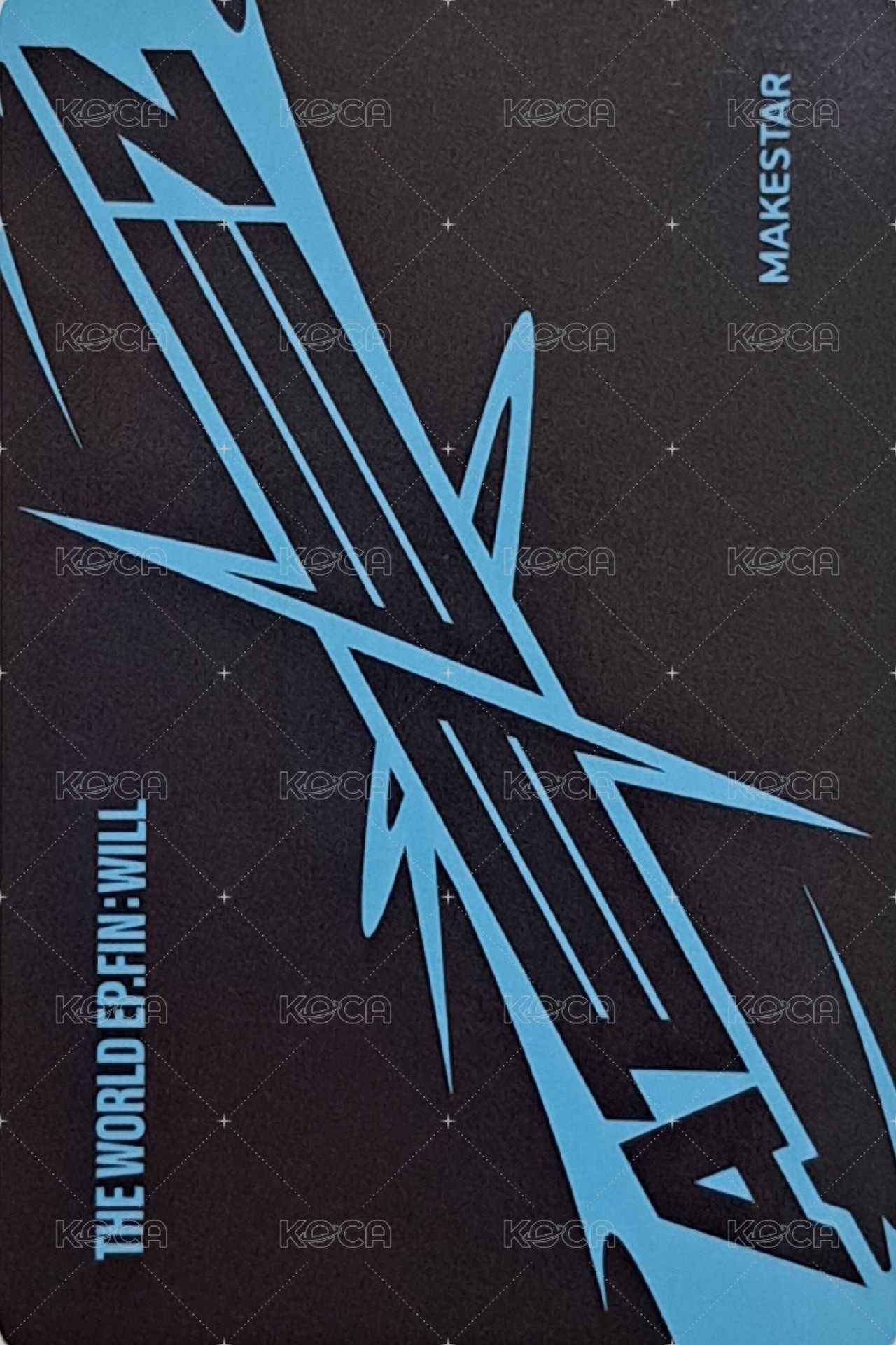 Will ms 3.0 簽售卡  背面