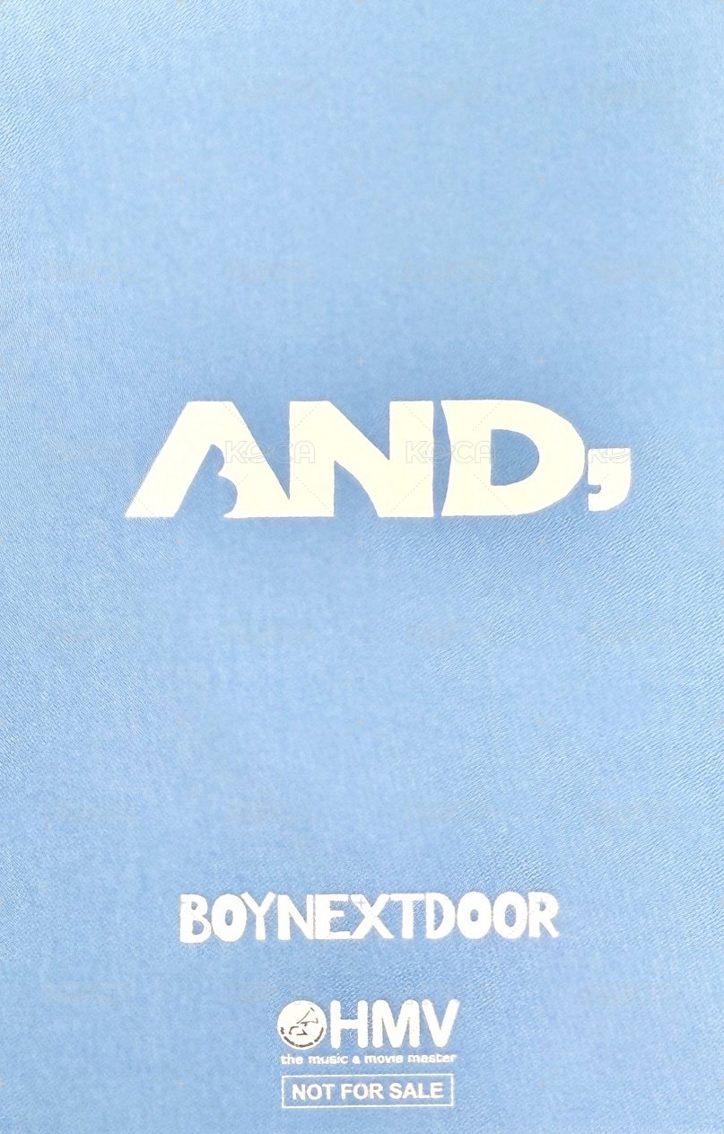 AND, hmv 幸運卡  背面