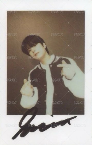 樂-STAR kms 上海線下 簽售卡 拍立得 正面