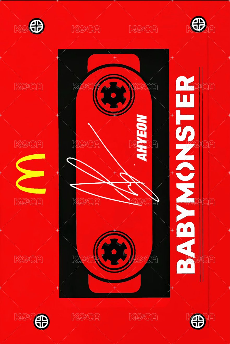 代言卡 香港麥當勞1.0 背面