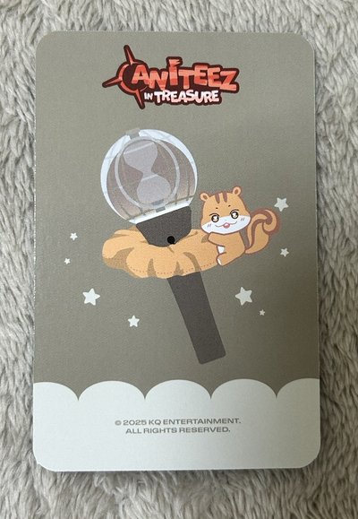  TREASURE 手燈圈圈卡 98