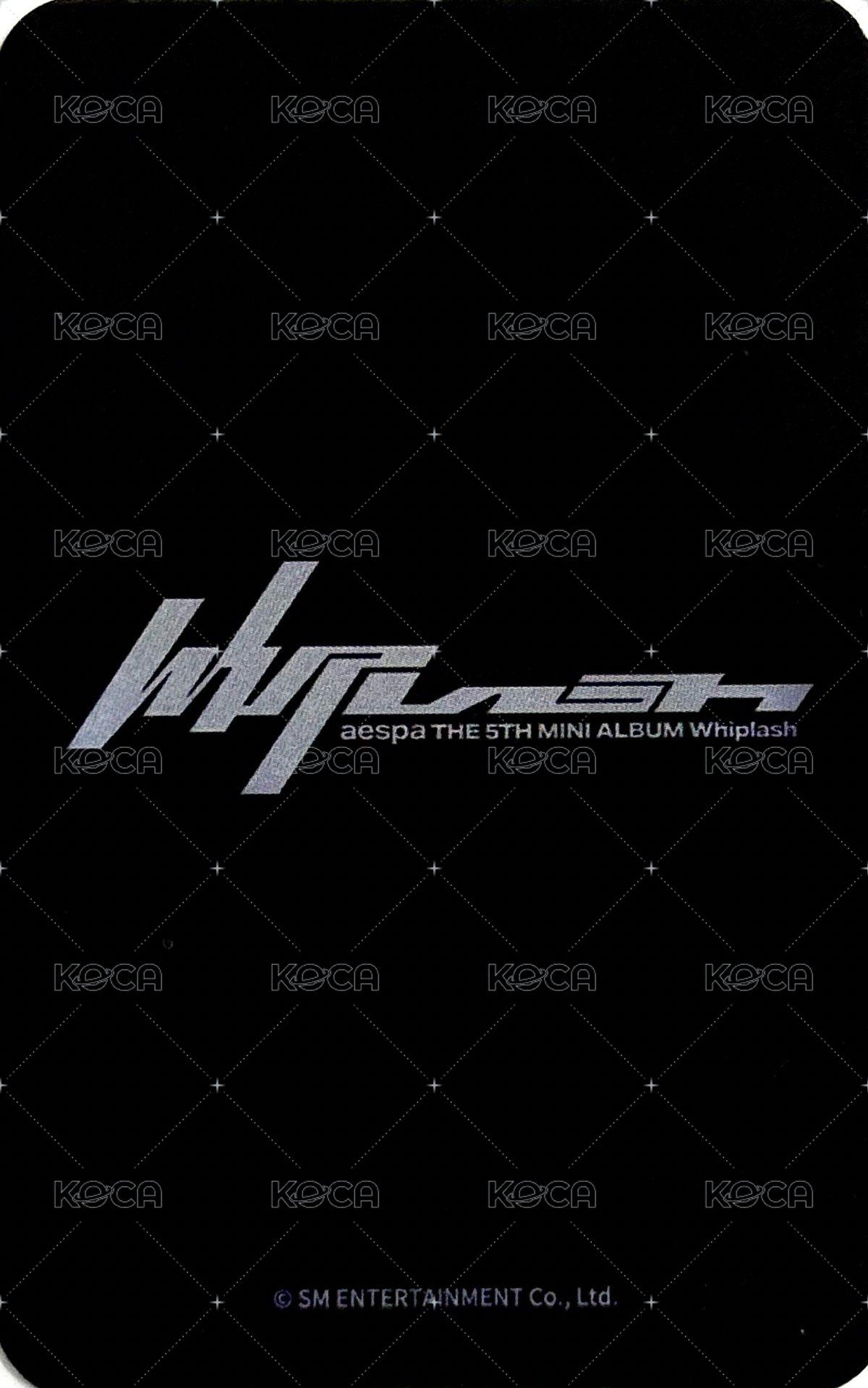 Whiplash ia 簽售卡 吉 背面