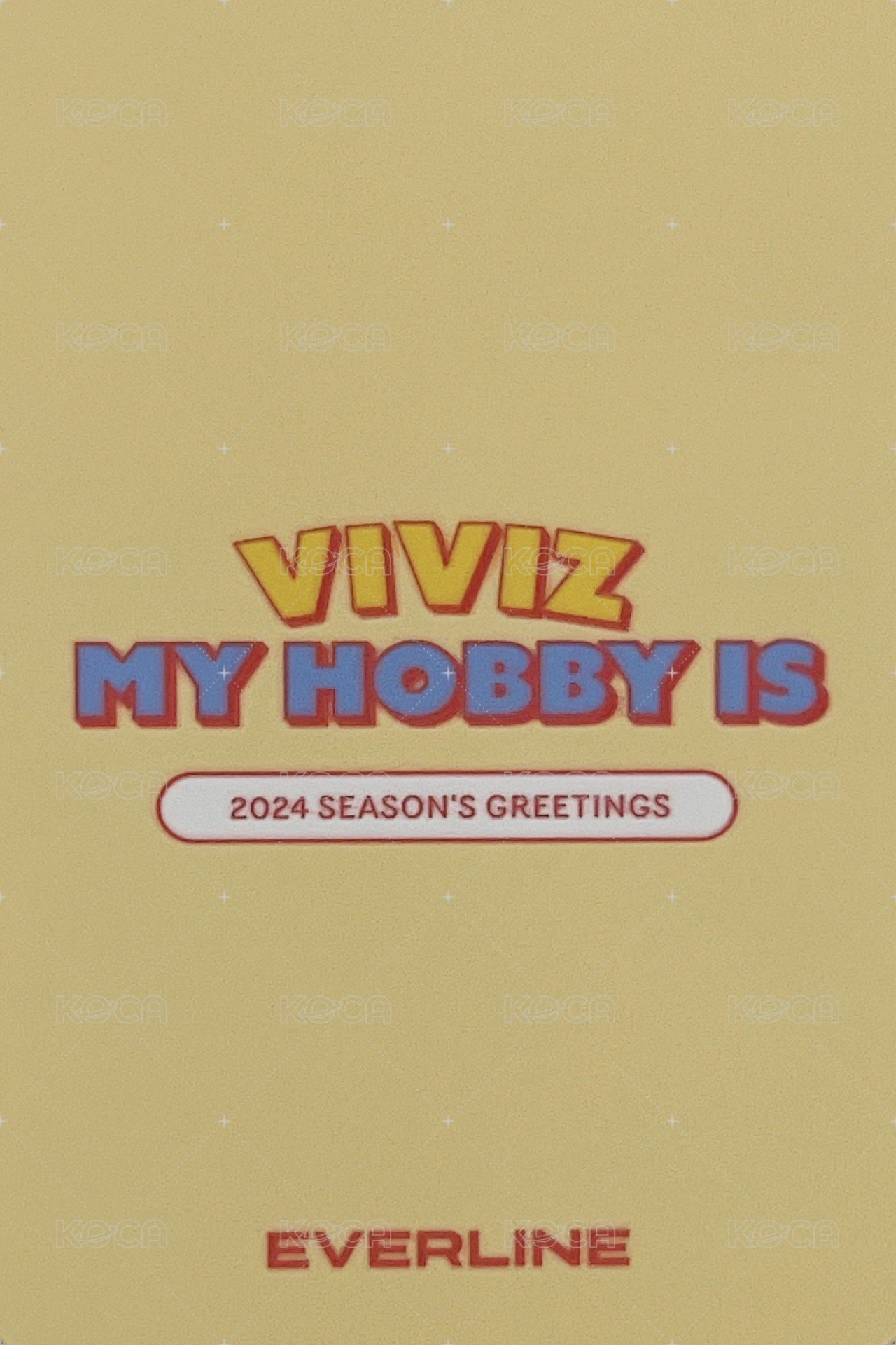 24年曆 el 特典卡  背面