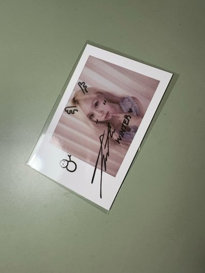 Whiplash Winter 冬 kms 預售 拍立得卡