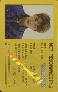 2020大隊 Pt.2 專輯卡 ID卡