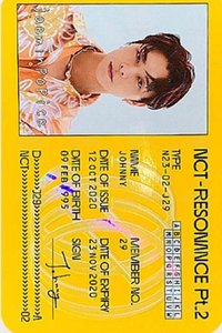 2020大隊 Pt.2 專輯卡 ID卡