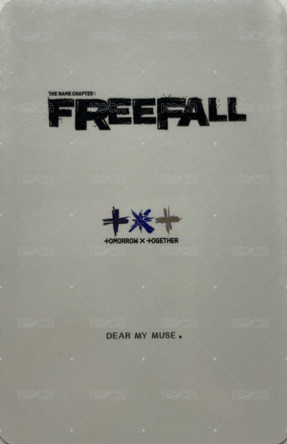 正三 dmm 簽售卡  背面