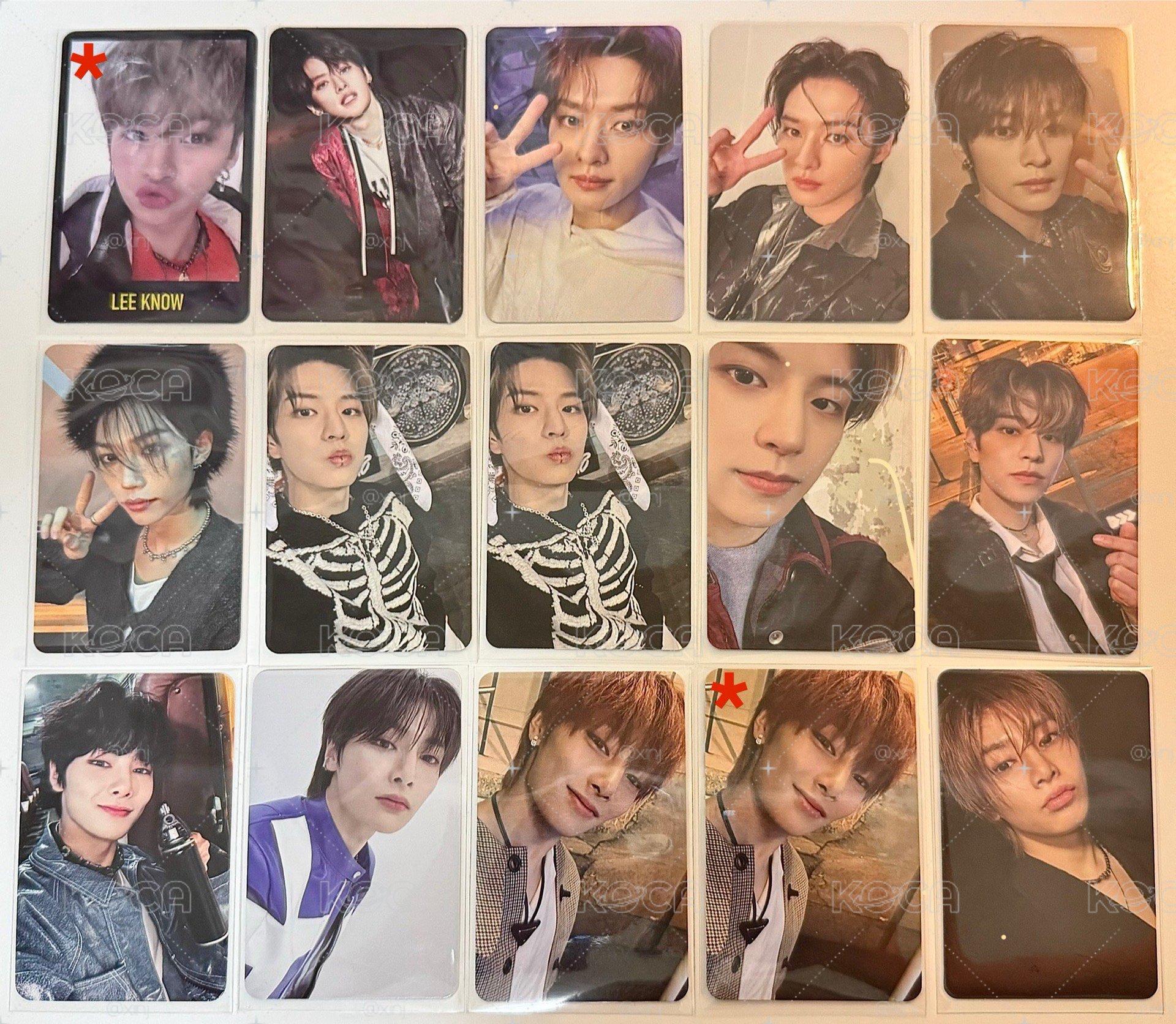 Stray Kids 專卡、特典卡