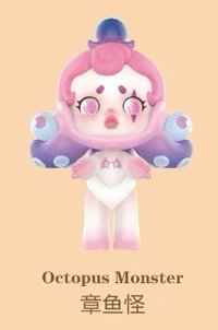 糖果怪物小鎮 公仔 章魚怪