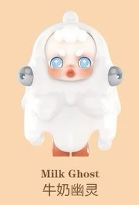 糖果怪物小鎮 公仔 牛奶幽靈