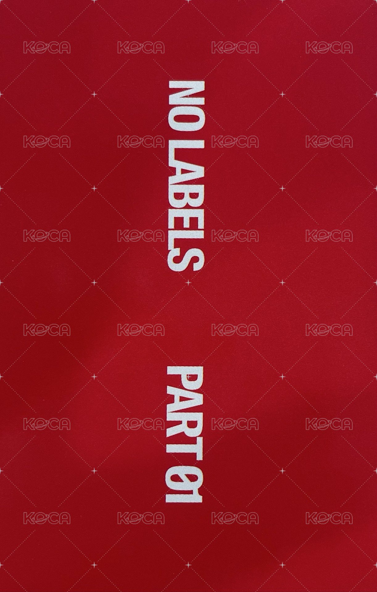 NO LABELS CU 特典卡  背面