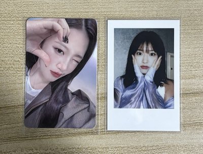 IVE EMPATHY 兪真小卡(❤️綁💙)