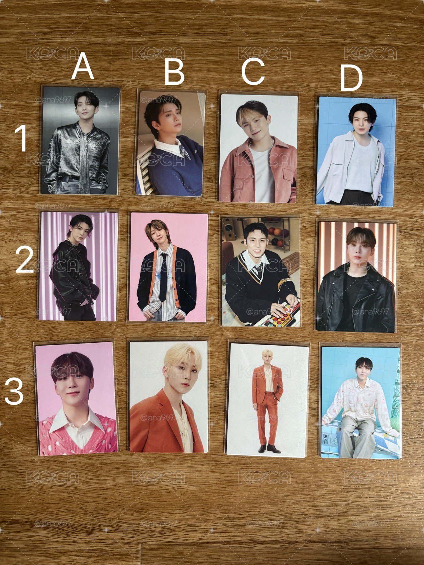 🩵Seventeen 各種卡