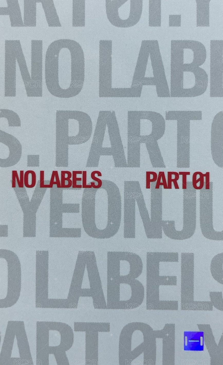 NO LABELS mk 幸運卡  背面