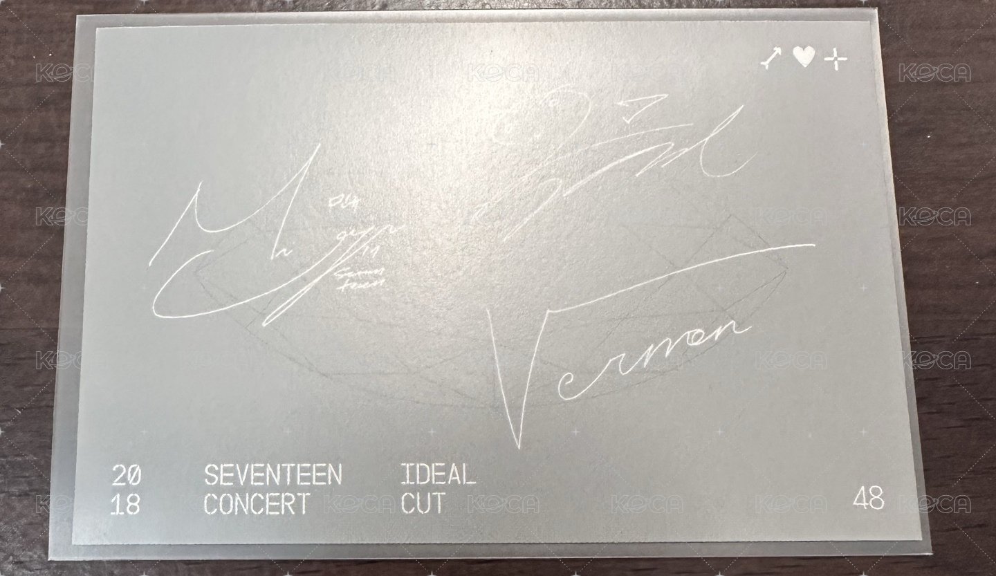 IDEAL CUT 隨機卡  背面