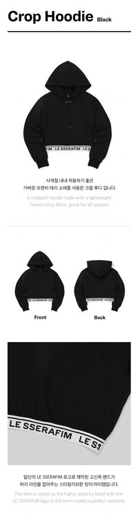 2023 S/S Pop Up : Crop Hoodie