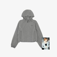 EASY 外套 Crop Windbreaker (Grey)