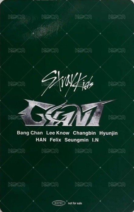 GIANT 入場卡 / 場限卡 大阪官拍 背面