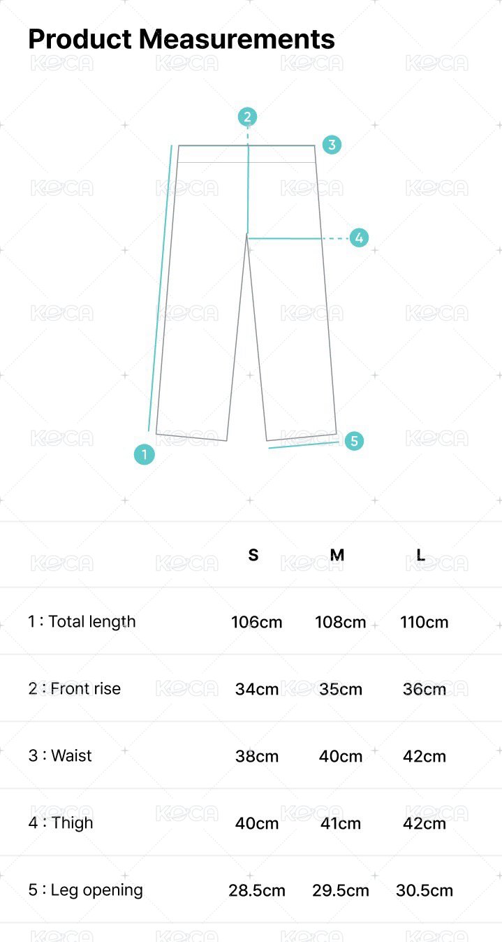 [LE SSERAFIM x HATCHINGROOM] Denim Cargo Pants