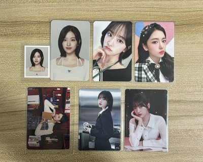 IVE 兪真 飯咪 演唱會 會員小卡