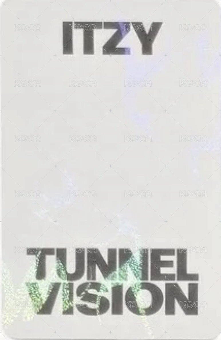 TNVS Projection 專輯卡 預售禮 背面