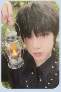 奔跑一 周邊卡 黑衣提燈