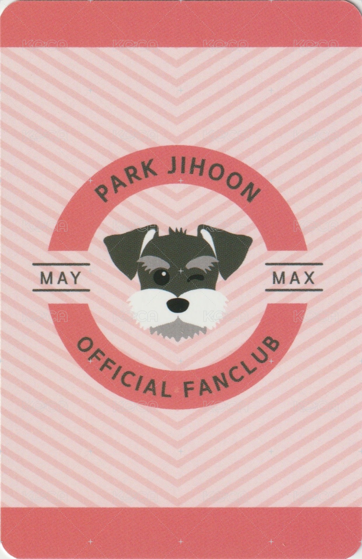 MAY 1st KIT 會員禮卡  背面