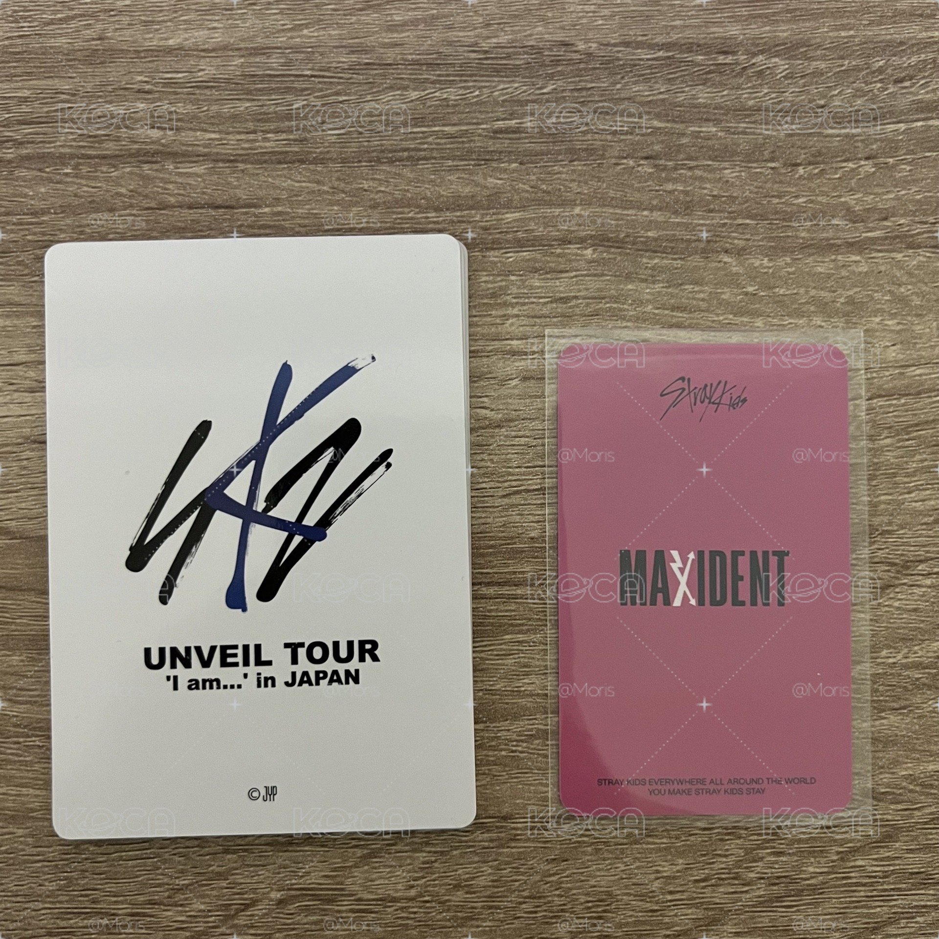 Stray kids 日本 Unveil Tour I am in Japan 隨機卡 小卡